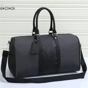 Duffle Bag Classic 45 50 55 Seyahat Bagaj El çantası Deri Crossbody Totes Omuz Çantaları Erkekler Kadın Çantalar239p