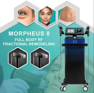 Vertikal typ Mesoterapi Morpheus 8 Machine Electroporation RF Microneedle Face Lift Machine