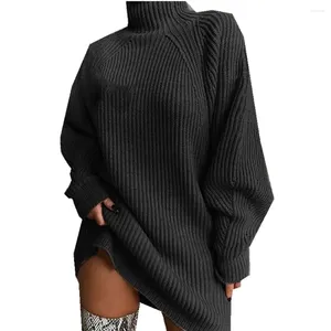 Kobiety swetry czarny golf golowy zimowy sweter pullover kobiety dzianiny Wysokiej jakości szyję żółwiowy żebrowany skoczek z długim rękawem
