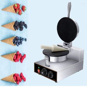 Bread Makers PBOBP Commercial Electric Egg Roll Waffle Maker Ice Cream Cone Making Machine