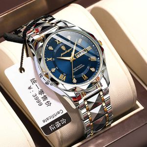 2023 New 615 Men Watches Business Top Brand Man Wristwatch Waterproof luminous Date Week Quartz Men's Watch