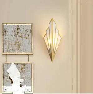 Настенный светильник, современный минималистский веерообразный креатив для спальни, гостиной, столовой, кабинета, коридора, кофейни El