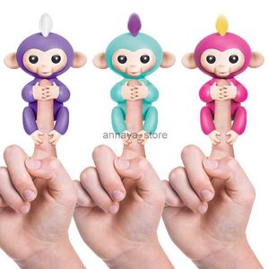 Elektrische/RC Tiere Finger Affe Pack Finger Baby Affe Rose Interaktive Baby Haustier Intelligente Spielzeug Spitze Affe Smart Elektronische Haustier Finger AffeL231212L23116