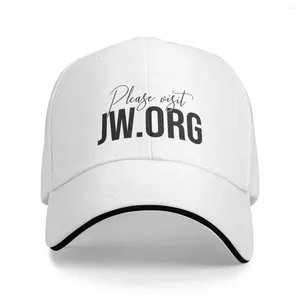 Ball Caps Please Visit JW.ORG Baseball Cap Rave Western Hats Hat For Women Men'S