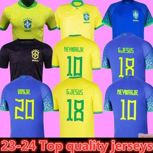Brezilya 2023 Futbol Forması Camiseta de Futbol Paqueta Raphinha Futbol Gömlek Maillots Marquinhos Vini Jr Brasil Rodrygp Richarlison Erkekler Çocuk Kadın Neymar Neymar