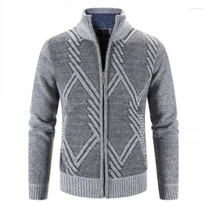 Men's Sweaters Full Zip Up Casual Cardigan Thermal Regular Fit Knit Sweater