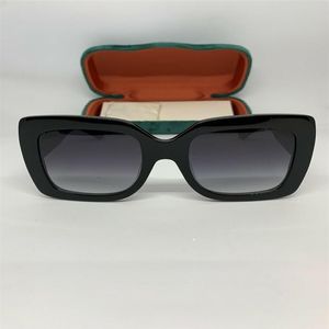 0083S Black Oversized Square Grey Lens sunglasses design sunglass UV protection 0083 55mm Womens Square Sun glasses Made in Italy 304K