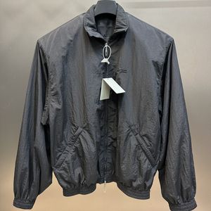 Fashion Brand Bale Cotton Jacket Detachable Shoulder Pad Sports Trench Coat Patchwork Stripes Destruction Jacket for Men