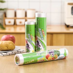 Other Home Storage Organization 1 Roll Packaging Plastic Bags Disposable Wrap Kitchen Fresh Keeping Heat Sealer Food Saver Vacuum Fruit Bag 231212