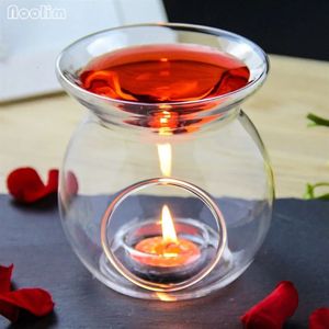 Fragrance Lamps NOOLIM Glass Oil Home Decorations Aroma Furnace High Quality Candle Aromatherapy Lamp Romantic Gifts And Crafts 231212