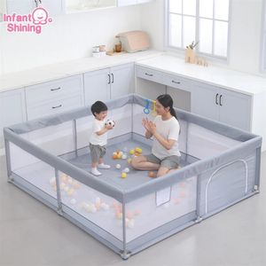 Bebek Ray Bebek Parlayan Çocuklar Playpen Protector Güvenlik Bariyeri Çocuk Çit Bebekler için Kapalı Oyun Alanı 231211