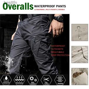 Männer Hosen IX9 Männer Overalls Taktische Cargo Hosen Männer Kampf Hosen Armee Militär Hosen ltiple Taschen Arbeiten Wandern Casual menTrousersL231212