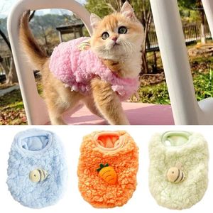 Kedi Kostümleri Doğum Evcil Giyim Giysileri Tatlı Arı Sfinx Sweater Kediler için Kedi Kedi Katten Puppy Salepleri Yelek maskotları