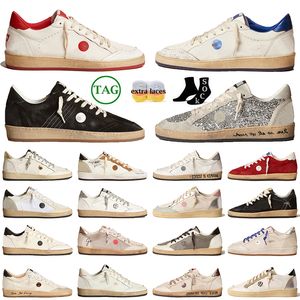 Goldenstars Goooooses Super star sneakers designer shoes dress luxury fashion itlay brand old dirty women mens plat-form loafers outdoor walking trainers sneaker