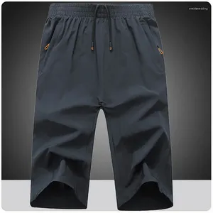 メンズショーツハイキング軽量3/4 long for men streetwear cargo short work travelworkout pants 7xl 8xl 9xl