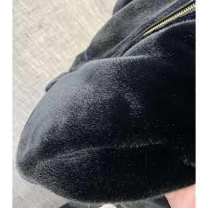 Designer -Tech -Jacken Winter Mink Plüsch Jacke Frauen Dicke warme Kapuze -Schichten Modepaar Kaschmir Mantel Little Bären Gold Stempel Esshoodie Jackestop