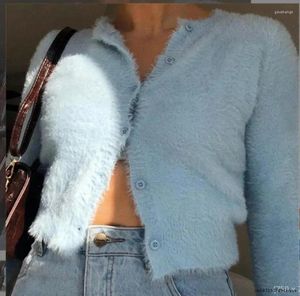 Kadın Sweaters Ly Fashion Bahar Sonbahar Dantel Dekor Düğmeli V Yaka Uzun Kollu Bayanlar Gündelik Sokak Giyim HARDIGAN TAKİM