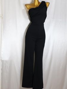 Kvinnors byxor Feicheng Kläder Fashion Elegant Slim-Fit Sexig figur Smickrande Jumpsuit 166