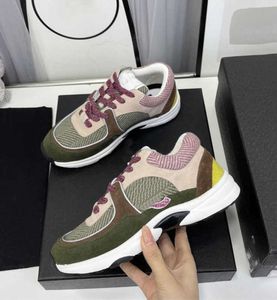 channel shoes Sandals Luxury Designer Running Shoes Channel Sneakers Women Lace-Up Sports Shoe Casual Trainers Classic Sneaker 5675