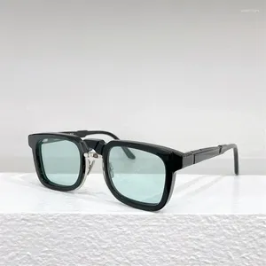 Sunglasses Germany KUB Square Acetate For Men MASKE N4 Vintage Fashion Women Sun Glasses Men's