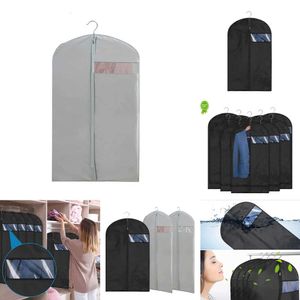 New Storage Bags New Clothes Dustproof Dust Covers Waterproof Clothing Cover Coat Suit Dress Protector Storage Bag Garment Bags Closet Organizer