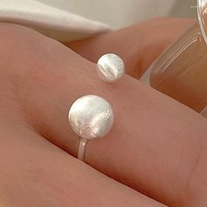 Cluster Rings BF Club 925 Sterling Silver Ring for Women Jewelry String Ball Finger Open Vintage Handmade Allergy Party Birthday Present