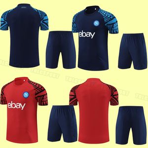 23 24 24 Napoli Soccer Tracksuits Osimhen INSIGNE 2023 NEapol Maglia Mertens Verdi Milik Men Tracksuit krótkie kamizelki polo