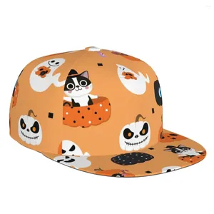 Boll Caps Halloween Ghosts 3D Print Baseball Cap Casual Sun Hat Elegant Ethnic Style Fashion Stage Hip Hop Women Män