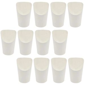 Wine Glasses Disposable Cup Kraft Paper Oblique Ice Cream for Canteen Kitchen Shop el y231211