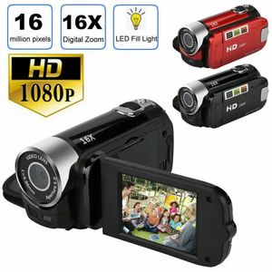 Videocamere per azioni sportive Videocamera Vlog 1080P Full HD 16 milioni di pixel Videocamera DV Zoom digitale 16X Supporto per riprese notturne 231212