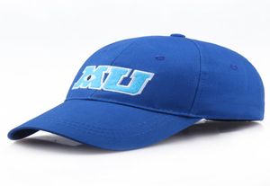 2019 nova marca pixar filme monstro universidade sulley mike mu letras beisebol azul chapéu bonés de beisebol uma peça vestidos3615153