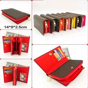 vpu leather short wallet Fashion high quality leather card holder coin purse women wallet classic zipper pocket295w
