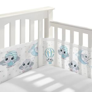 Sängskenor 340 cm och 160 cm Baby Crib stötfångare Anti Collision Protector Born Teen Room Decor Four Seasons Universal Lovningsbar tvättbar 231211