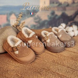 2023 stivale per bambini di design Baby Snow Winter per bambini peluche leggero moda nuovi ragazzi e ragazze ispessiti scarpe di cotone stivali per bambini