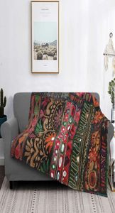 Decken im marokkanischen Stil, böhmische Decke, Flanell, Textil-Dekor, multifunktional, leicht, Überwurf für Sofa, Couch, Bettwäsche, Überwürfe 4720115