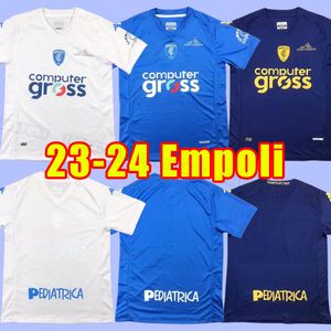 2023 2024 Empoli Soccer Jerseys Maglia Training Jersey 23 24 Mancuso Cutrone Bajrami Ricci Pinamontiフットボールシャツホームアウェイ3番目