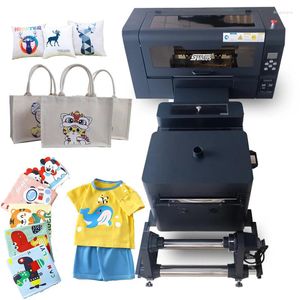 Impressora de filme pet dtf, 30cm, 33cm, camiseta com capuz, prensa térmica, máquina de impressão a3 com tinta branca, agitador de pó