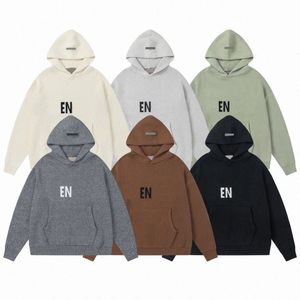 Tasarımcı Hoodie Erkek Kadın Kazak Kapşak Hoodie Büyük Boy Sonbahar Silikon Kaykay Hoody Unisex Grafik Sweatshirt Pul G54Z#