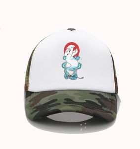 cappello snapback Ghostbusters 1984 Film Trucker Hats Busted Mesh Net Berretto da baseball Snapback Outdoor Kpop Sadjustable Cappello con visiera per uomo3917239