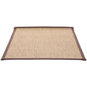 Carpets Crawling Mat Child Camping Matress Yoga Meditation Cushion Flax Indoor Cushions