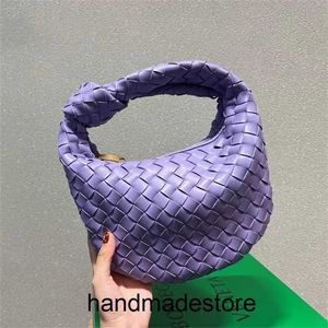 venetaabottegaa Bags Woven Mini Bag Jodie Women's New Tidal Cloud Advanced Weaving Handbag Personalized Handheld High Beauty Knot with Logo