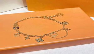 rostfritt stål bokstav guld kubansk länk kedja halsband choker armband för kvinnor smycken hand catenary1814183