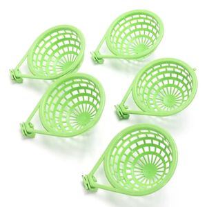 Bird Cages 5pcs bird cage eggs Nest Pan parrot nest box decoration plastic Mesh hatching accessories 231211