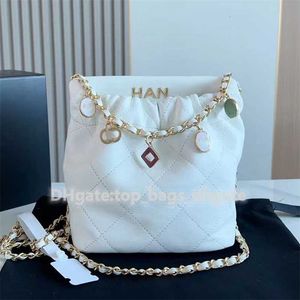 Chain Bucket Bag Högkvalitativ handväskor Interiör Stora kapacitet Damer Shopping Stylish Diamond Plaid Designer HOB 10A axelväskor gratis frakt