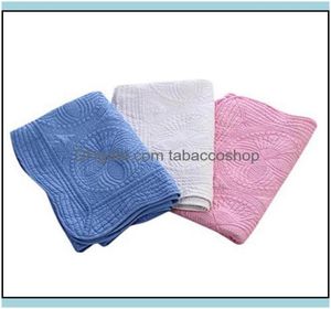 Coperte Tessili per la casa Coperta per neonati da giardino 100 cotone ricamato Trapunta per bambini monogrammabile Aria condizionata Doccia per neonati Regalo 9043579