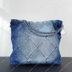 Lattice Designer 22 Small Handbag Shoulder 35cm Calfskin Shopping Bag Women 10a Luxury Tote Diamond Crossbody Chain Evening As Cross Body