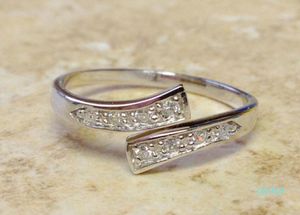 Anéis de prata esterlina claros cúbicos ajustáveis para pés, anéis de cauda para praia, joias para mulheres, senhora inteira yblh50017074665