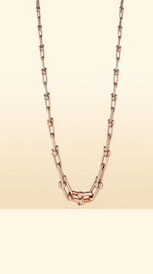 Memnon Jewelry 925 Sterling Silver Chain Necklaces for Ushaped Graduated Link Necklace with Rose Gold Whole73461787689443