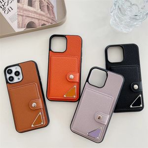 Leather Designer Phone Case Card Wallet For IPhone 15 14 13 12 11 Pro Max 14promax 13promax 14pro 14plus 13pro 12pro X XR XS 7 8 Plus Luxury Brand Shell