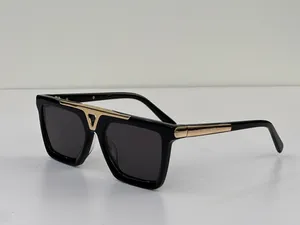 Markendesigner-Herren-Sonnenbrille, Vintage-Retro-Sonnenbrille für Mann und Frau, Acetat-Sonnenbrille, quadratische Form, Haltung, Millionär, Modell 2106, High-End-Sonnenbrille von höchster Qualität